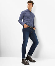 Jeans Modern Fit - 23-DARK BLUE USED - Blau