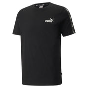 T-Shirt aus Baumwolle - 001-Puma Black - Schwarz