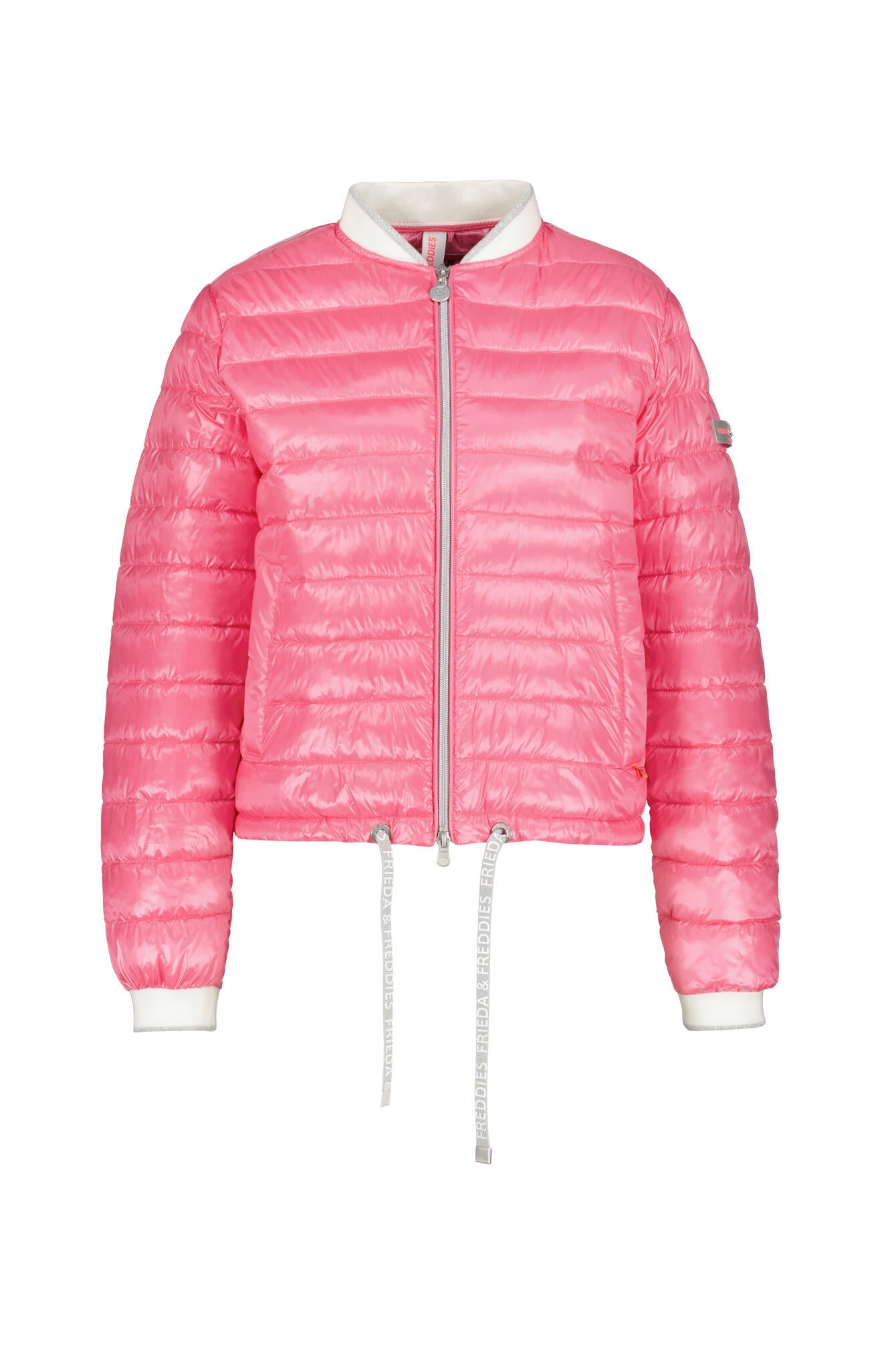 Steppjacke mit Stehkragen - 305-fanatic pi - Pink