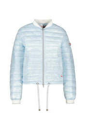 Steppjacke mit Stehkragen - 460-bay blue - Blau