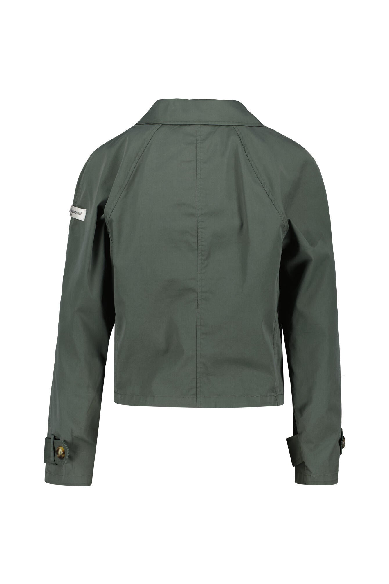 Übergangsjacke aus Baumwollmix - 780-olive - Grün