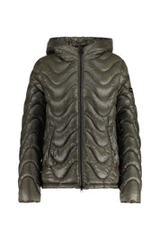 Steppjacke THERMOLITE - 977-black oliv - Grün