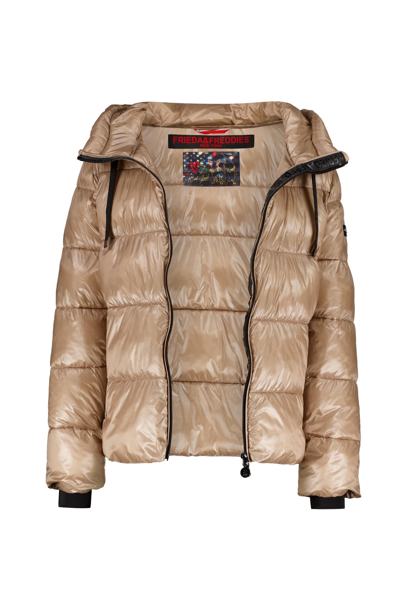Steppjacke THERMOLITE mit Kapuze - 123-desert bei - Beige