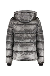 Steppjacke THERMOLITE mit Kapuze - 935-iron - Grau