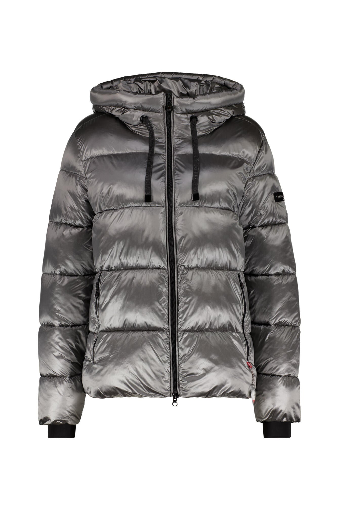 Steppjacke THERMOLITE mit Kapuze - 935-iron - Grau
