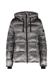 Steppjacke THERMOLITE mit Kapuze - 935-iron - Grau