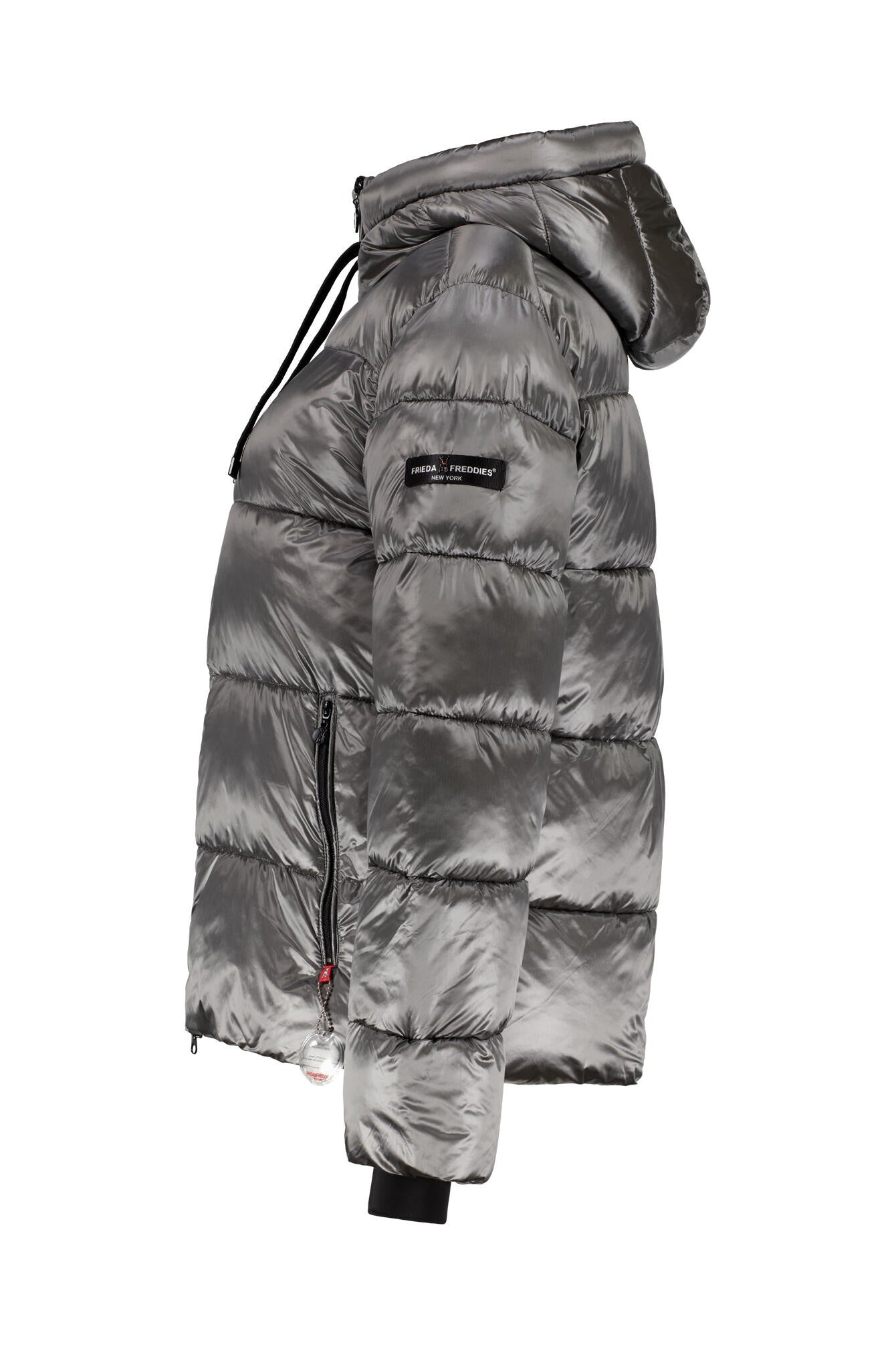Steppjacke THERMOLITE mit Kapuze - 935-iron - Grau