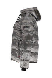 Steppjacke THERMOLITE mit Kapuze - 935-iron - Grau