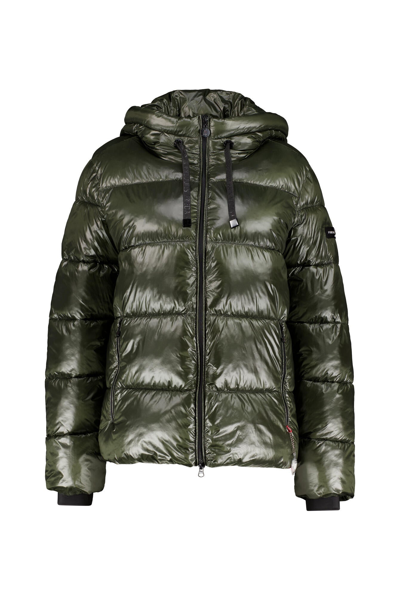 Steppjacke THERMOLITE mit Kapuze - 979-black oliv - Grün