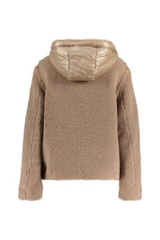 Teddyjacke mit Kapuze - 123-desert bei - Beige