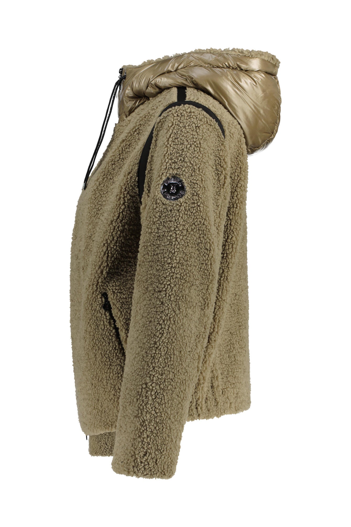 Teddyjacke mit Kapuze - 760-avocado - Grün