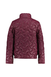 Steppjacke mit Stehkragen - 645-plum - Violett