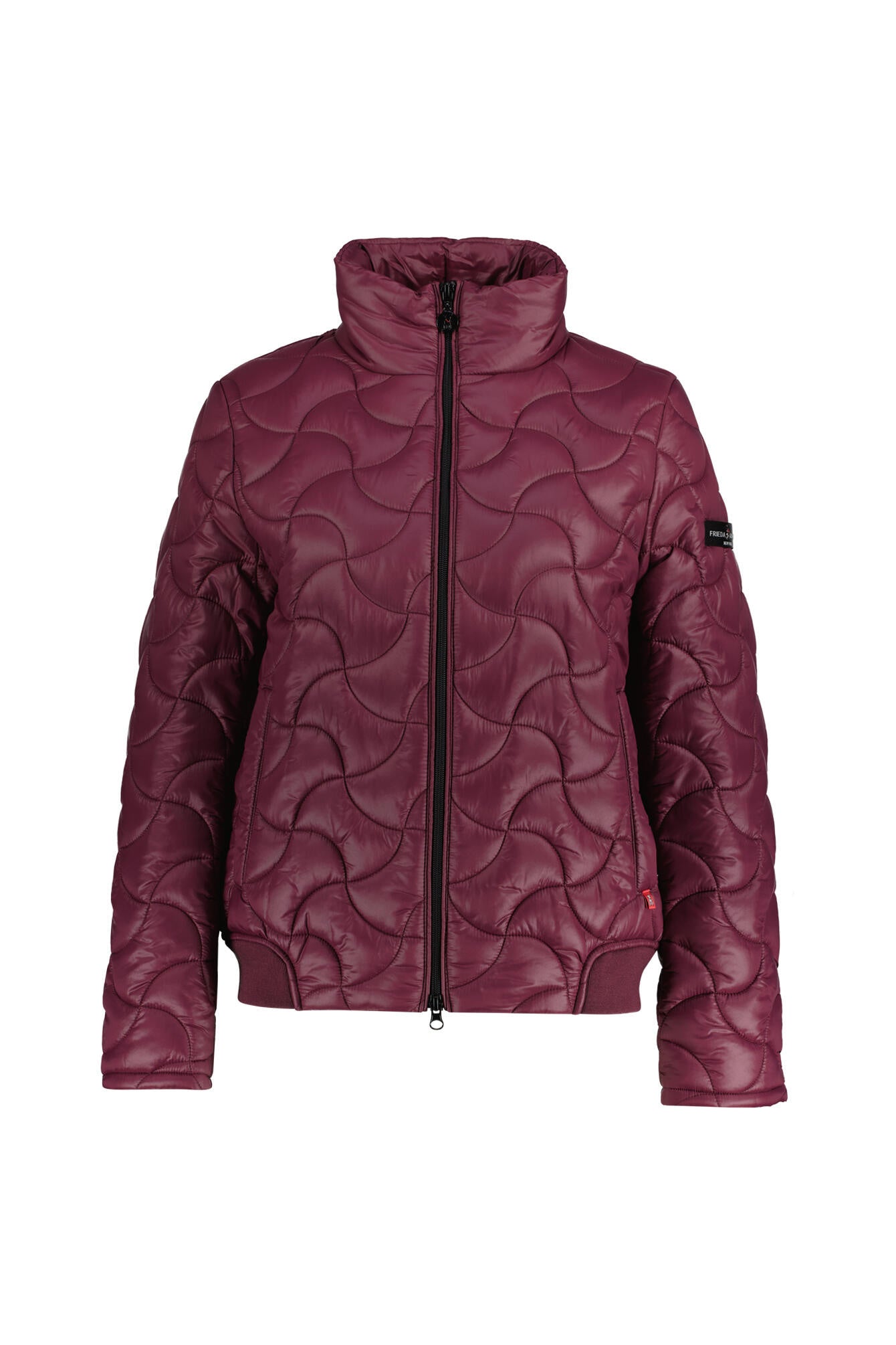 Steppjacke mit Stehkragen - 645-plum - Violett