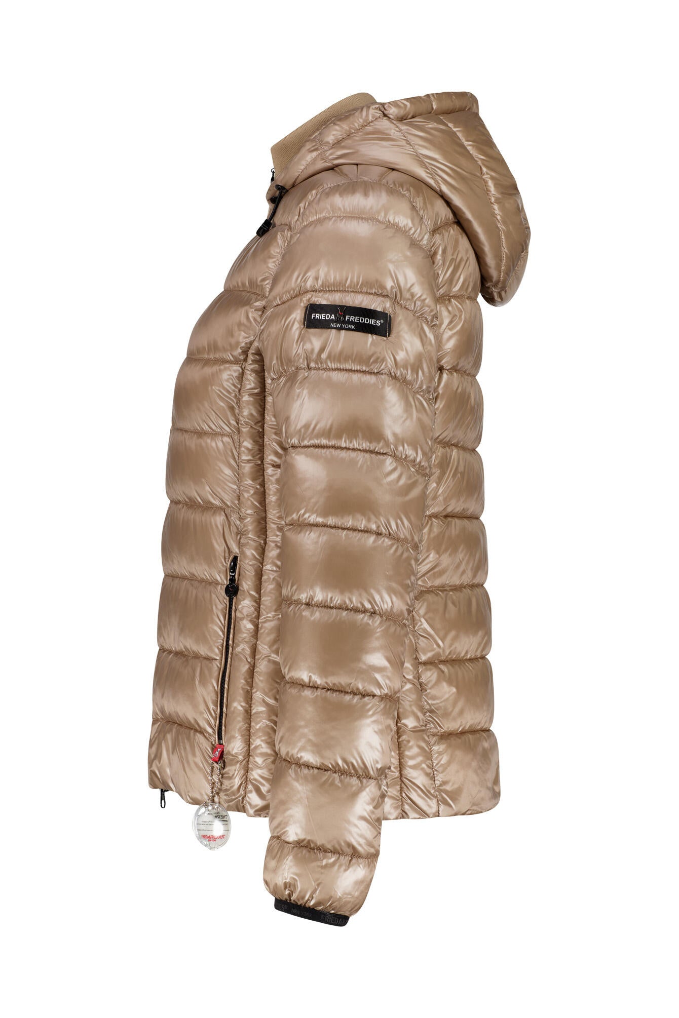 Steppjacke THERMOLITE mit Kapuze - 123-desert bei - Beige