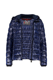 Steppjacke THERMOLITE mit Kapuze - 518-midnight b - Blau