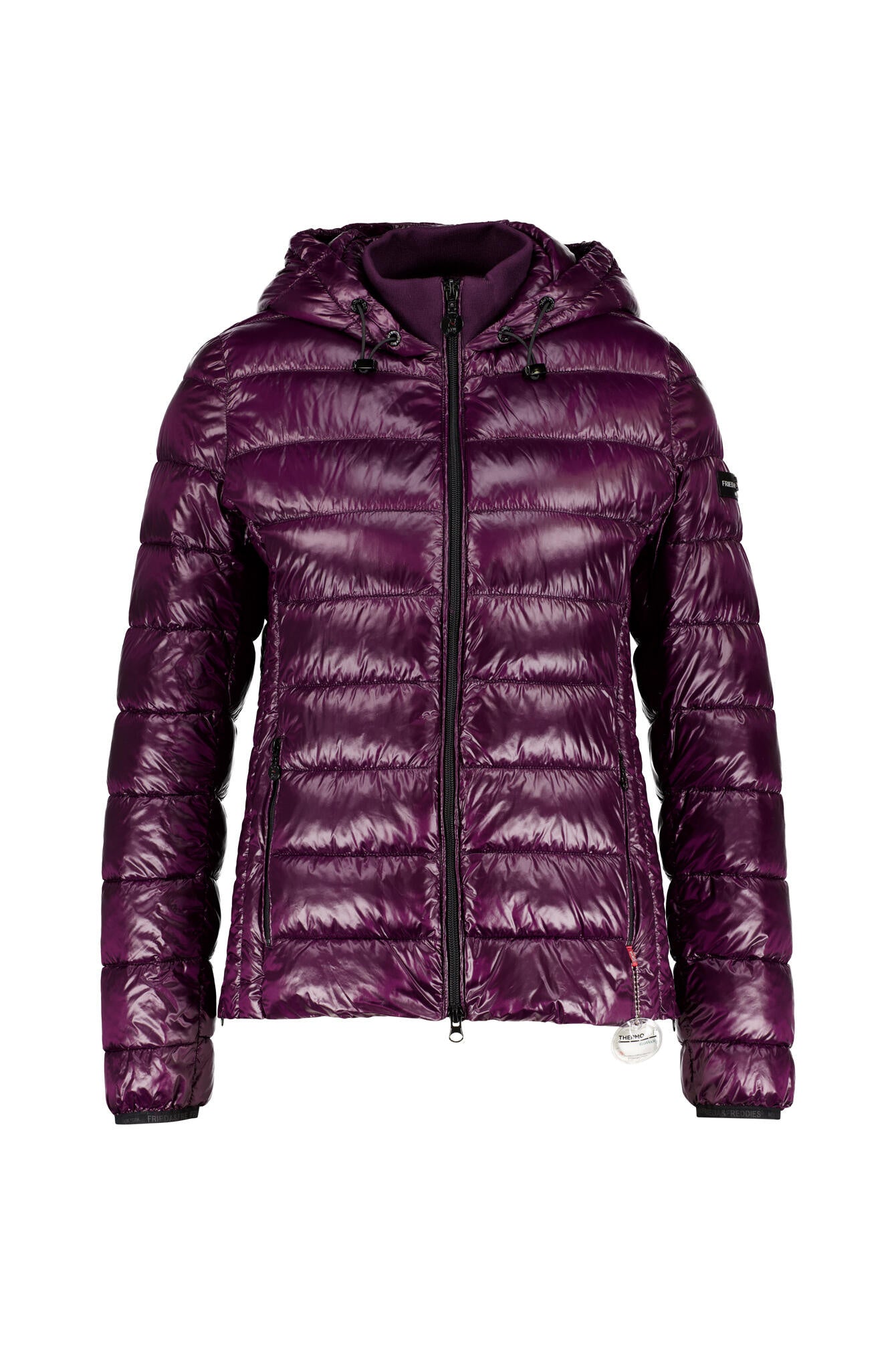 Steppjacke THERMOLITE mit Kapuze - 645-plum - Rot