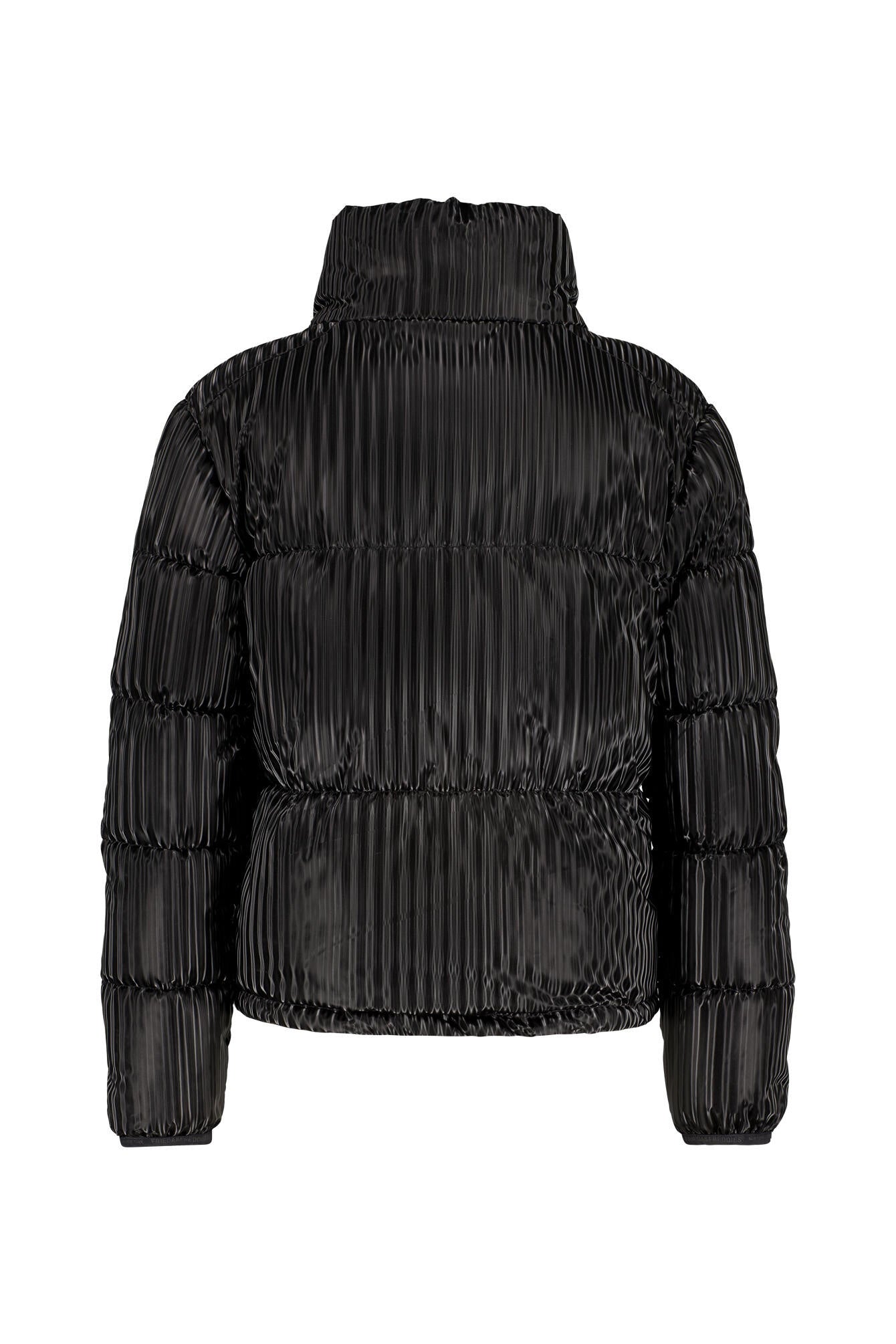 Steppjacke mit Stehkragen - 99-black - Schwarz