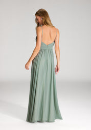 Chiffonabendkleid Maxi - 591 - Grün