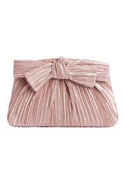 Abendtasche mit Schleifenapplikation - 691 - Rosa