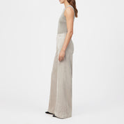 Ripp-Hose mit weitem Bein - 1702 - Creme