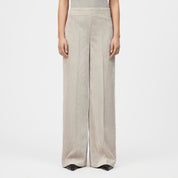 Ripp-Hose mit weitem Bein - 1702 - Creme