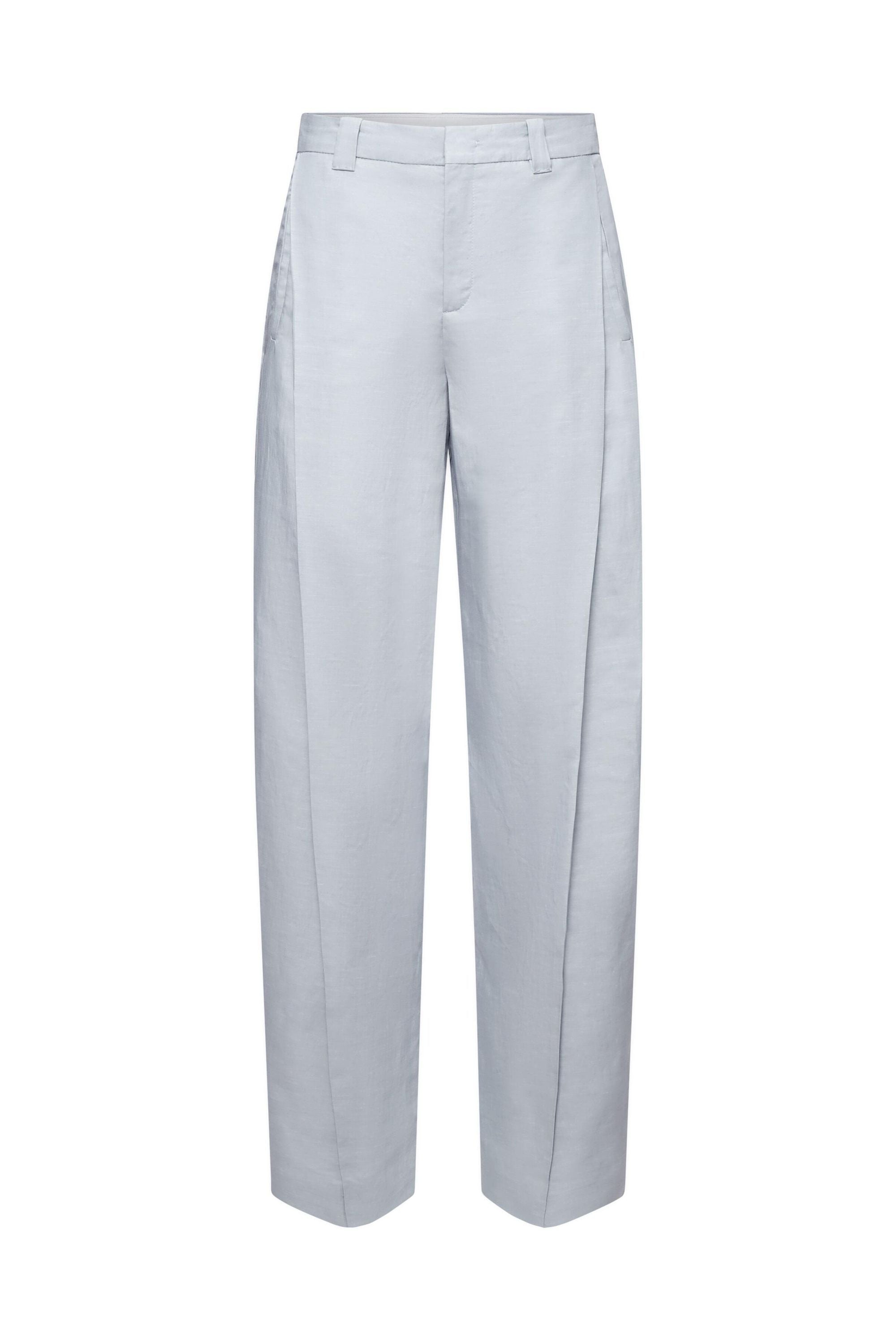 Hose in Gabardine - 3905 - Blau