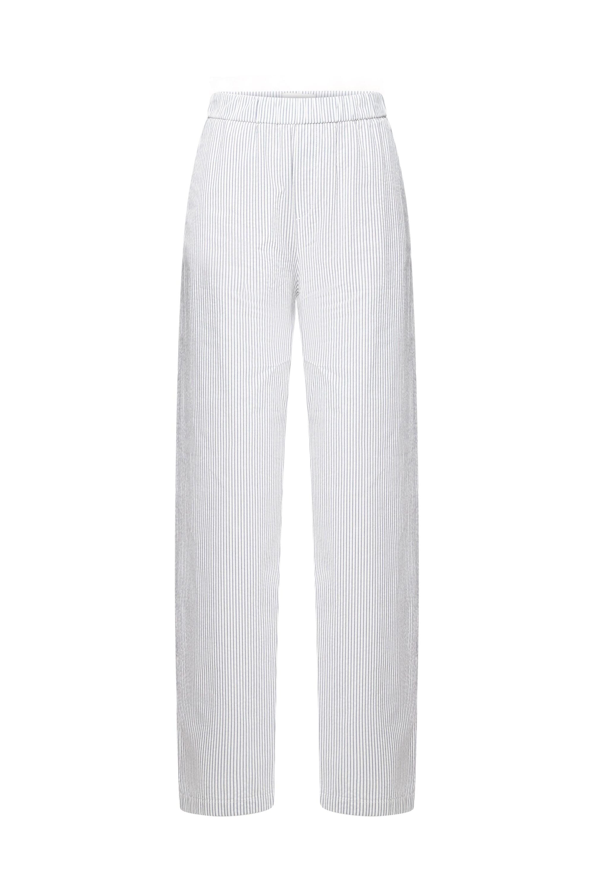 Schlupfhose CONSIDER Straight Leg - 1907 - Blau | Weiß