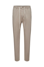 Chinohose Slim Fit mit Gummibund - 1715 - Beige