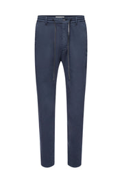 Chinohose Slim Fit mit Gummibund - 3000 - Blau