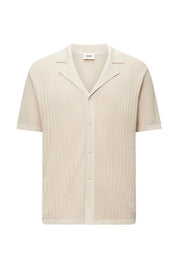Strick-T-Shirt RAY aus Baumwolle - 1821 - Beige