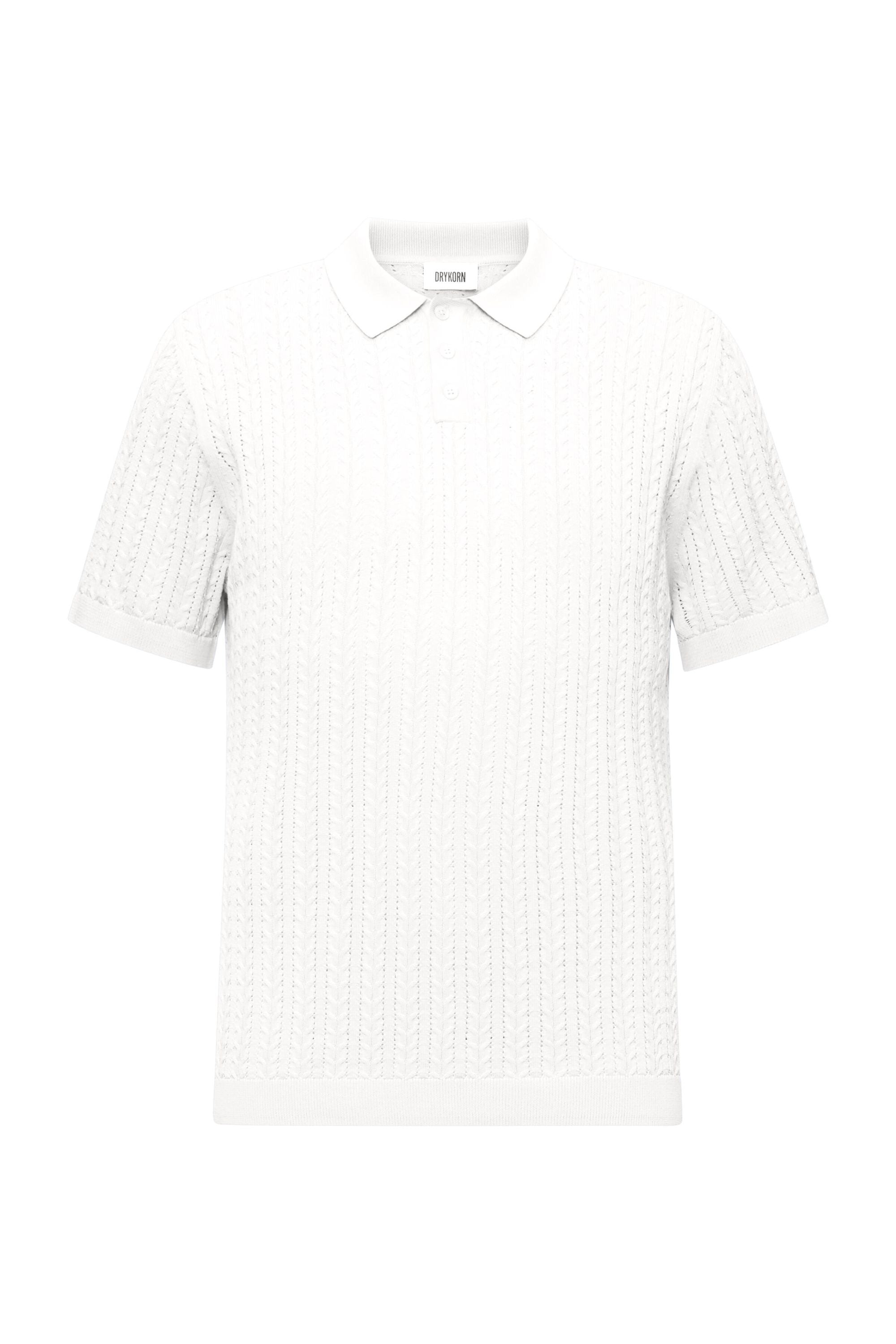 Strickpoloshirt aus Baumwolle - 1930 - Creme