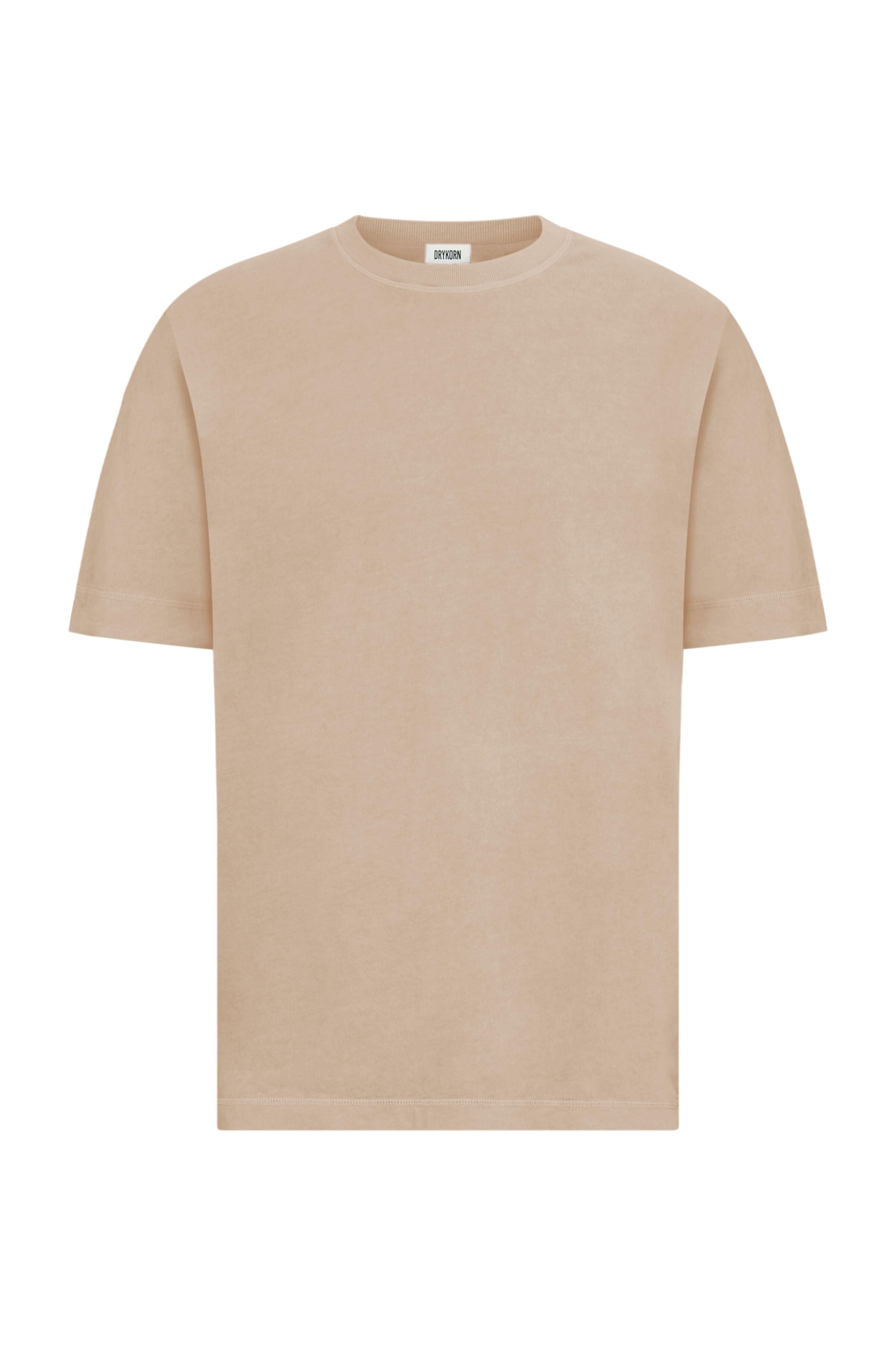 Baumwoll T-Shirt - 1715 - Beige