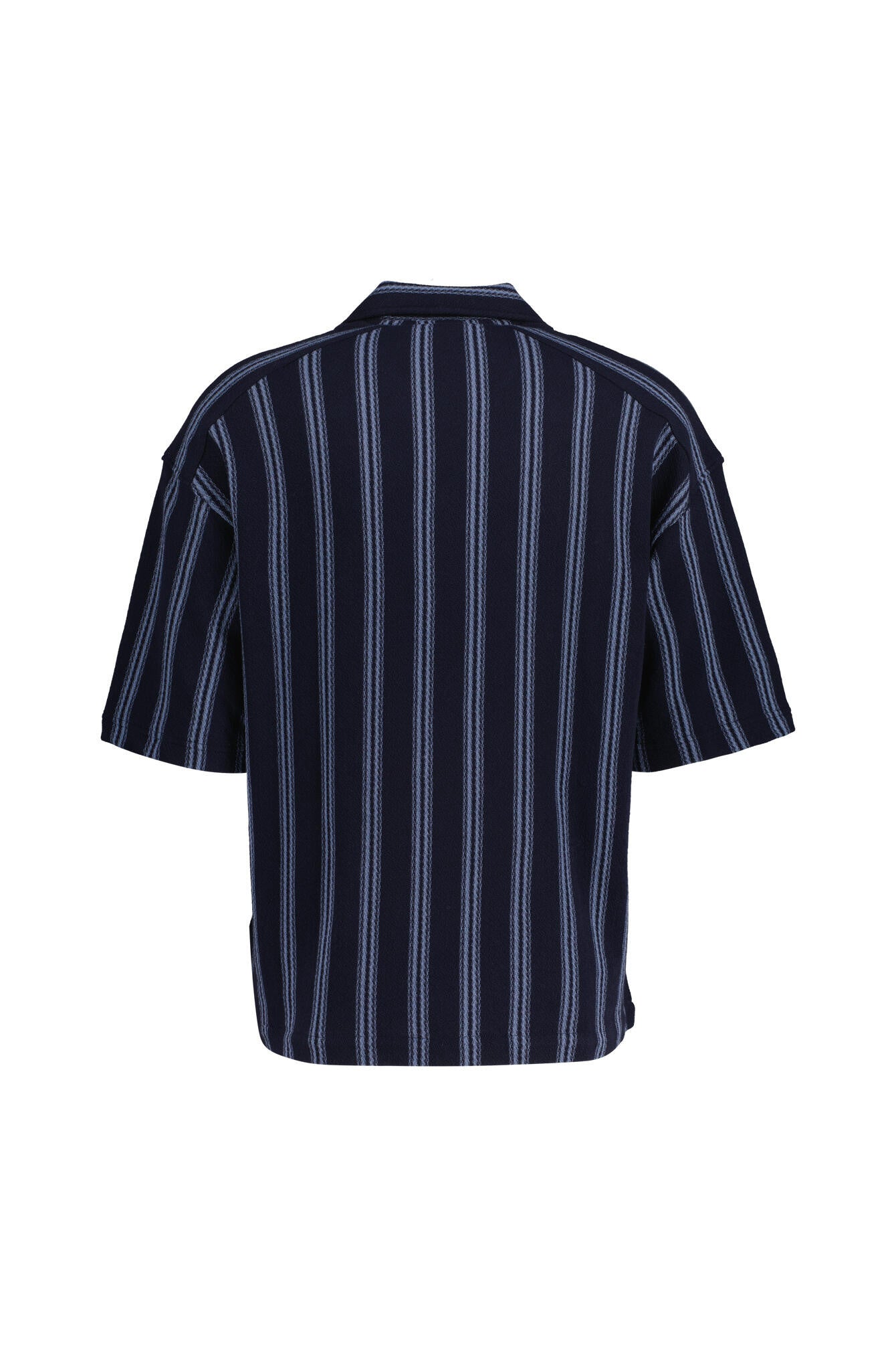 Casual Kurzarmhemd - 3000 - Blau