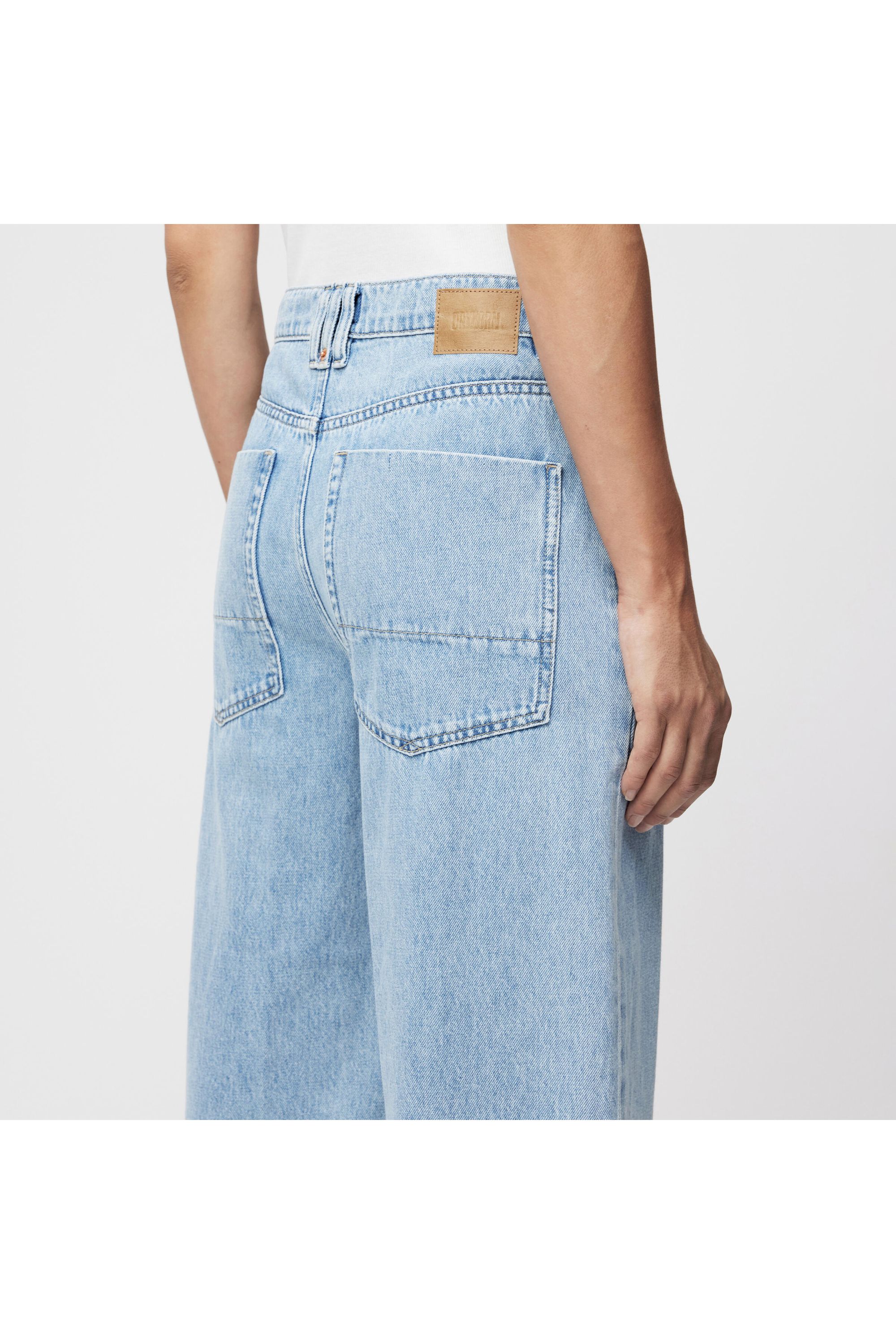 Jeans DERIVE Mid-Waist - 3700 - Blau