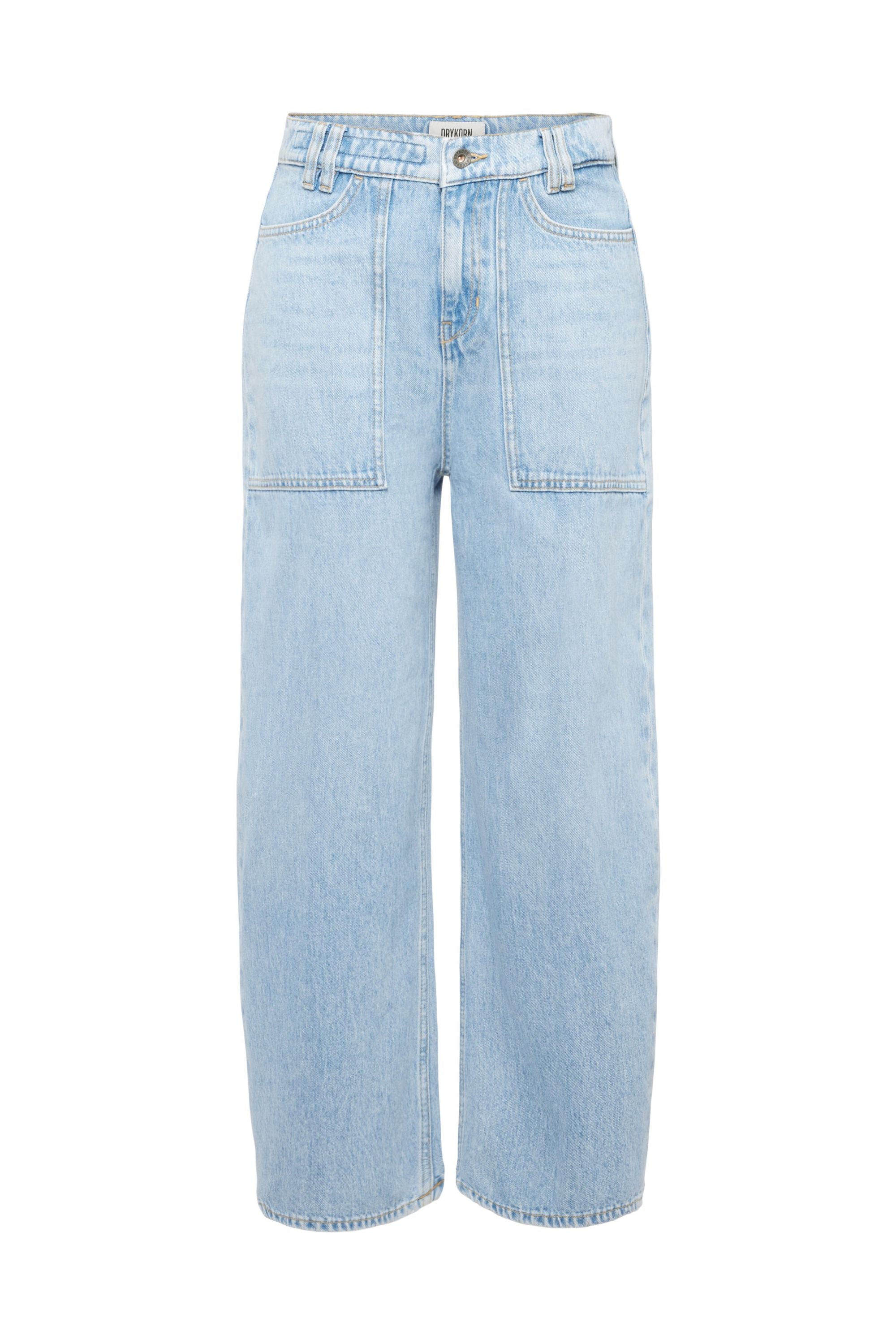 Jeans DERIVE Mid-Waist - 3700 - Blau