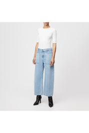 Jeans DERIVE Mid-Waist - 3700 - Blau