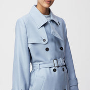 Trenchcoat ALVINGTON aus Schurwolle - 3905 - Blau