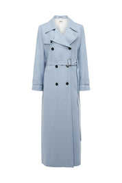 Trenchcoat ALVINGTON aus Schurwolle - 3905 - Blau