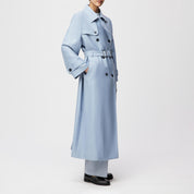 Trenchcoat ALVINGTON aus Schurwolle - 3905 - Blau