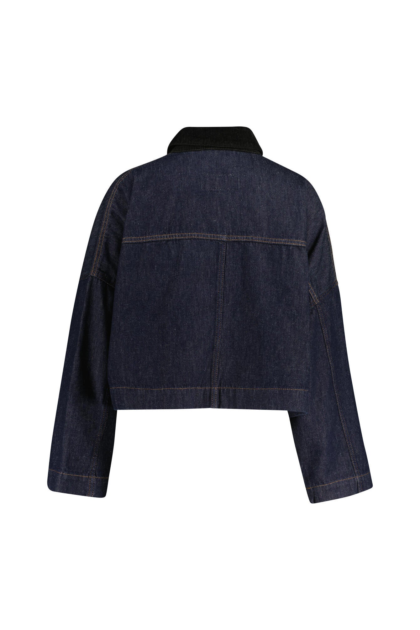 Oversized Denim Jacke - 3000 - Blau