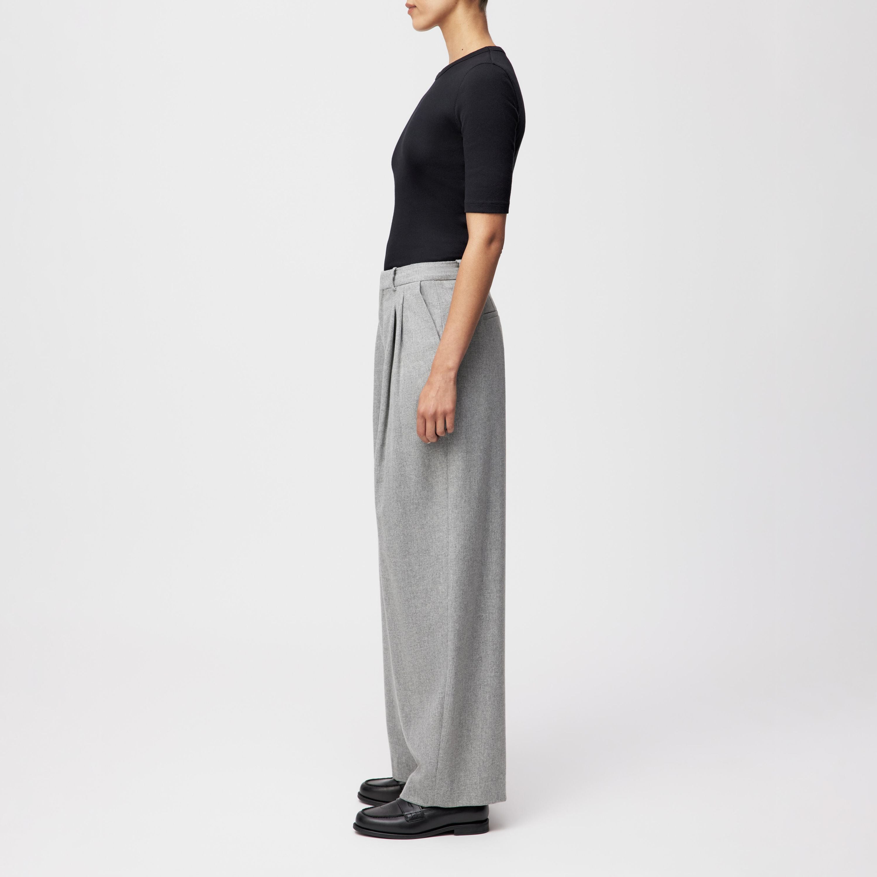 Bundfaltenhose INK Regular Fit - 6602 - Grau