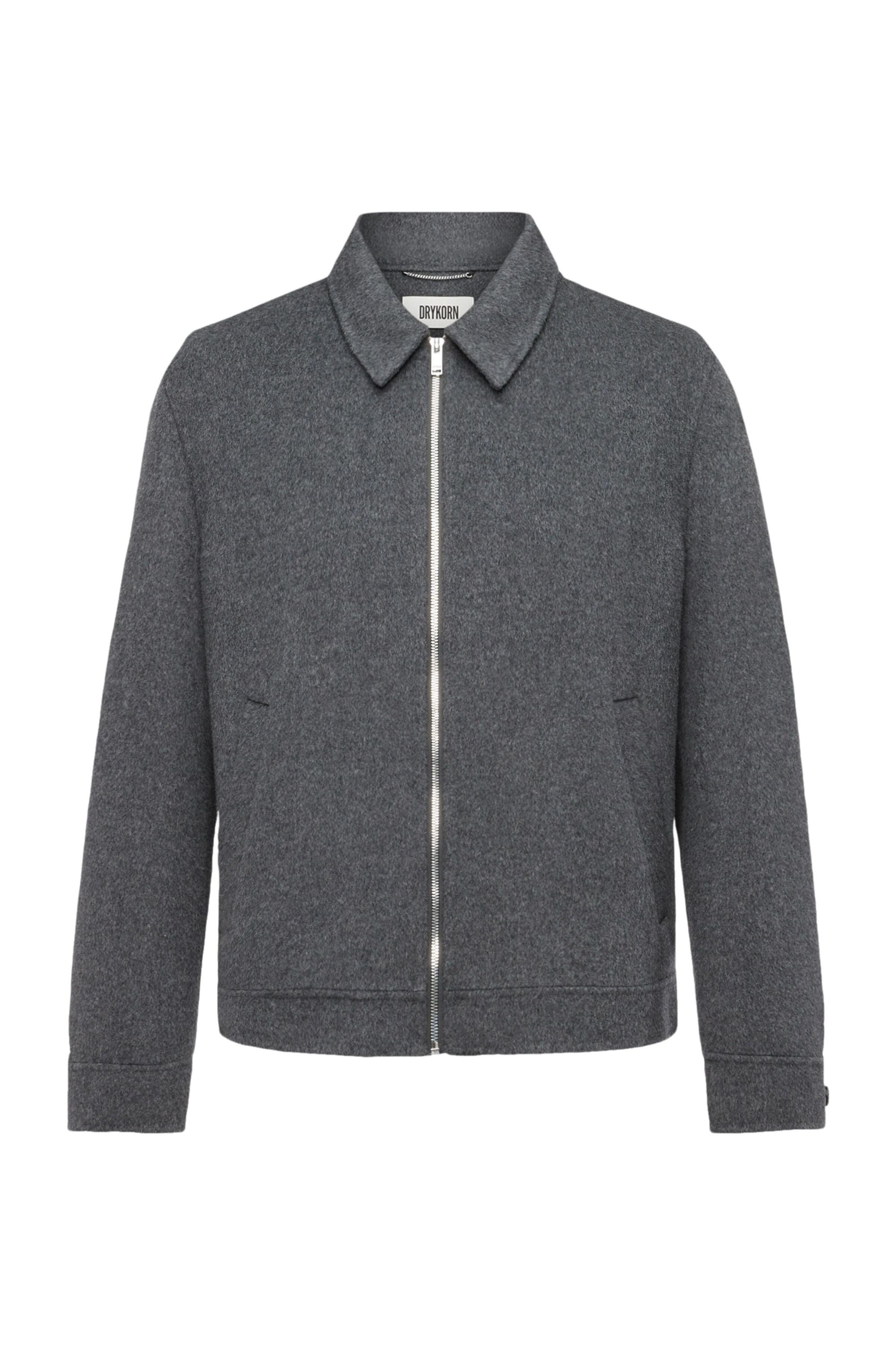 Wolljacke RIKKA - 6203 - Grau