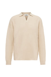 Strickpullover RUSTINO aus Baumwollmix - 1821 - Beige