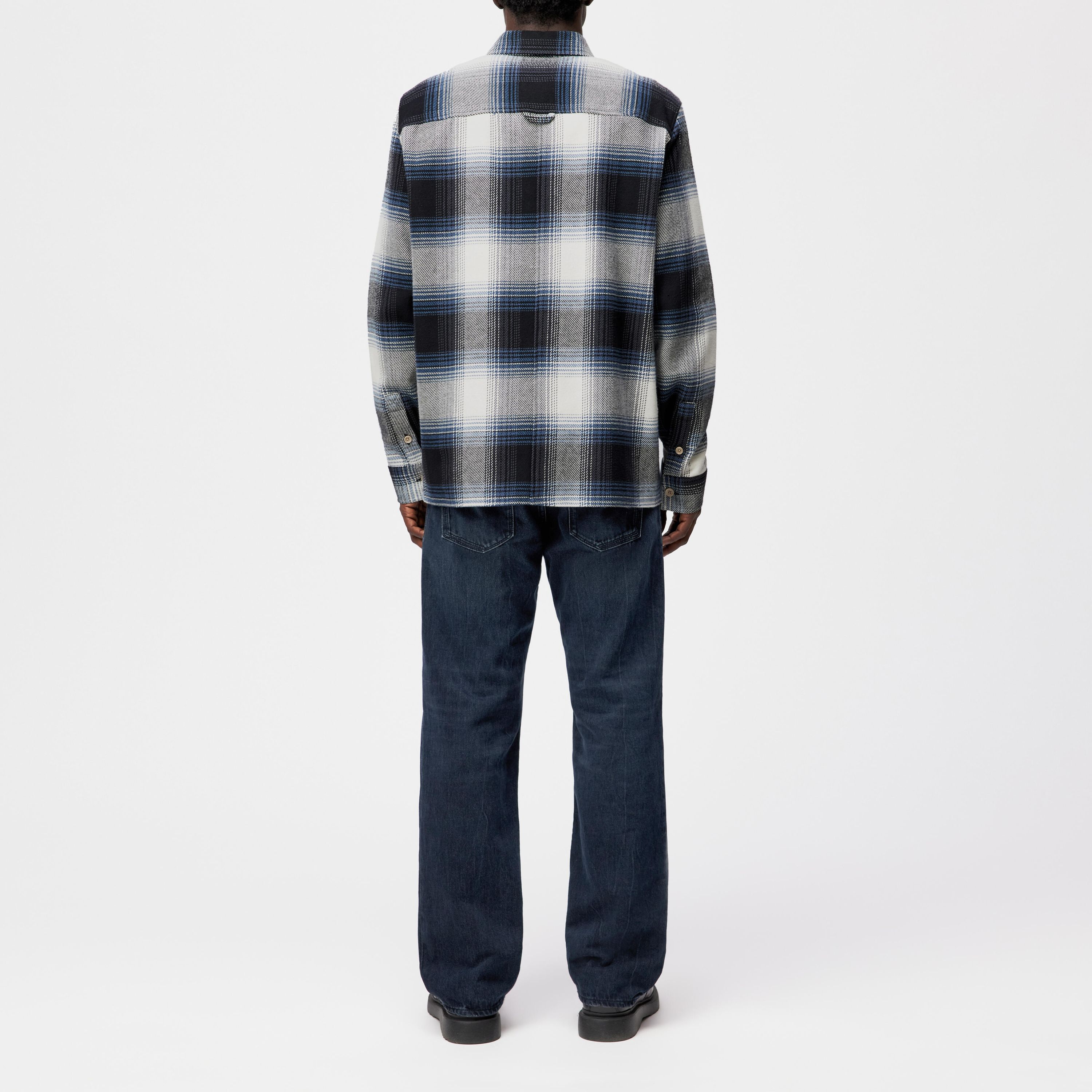 Overshirt DIEGGO aus Baumwolle - 3608 - Blau