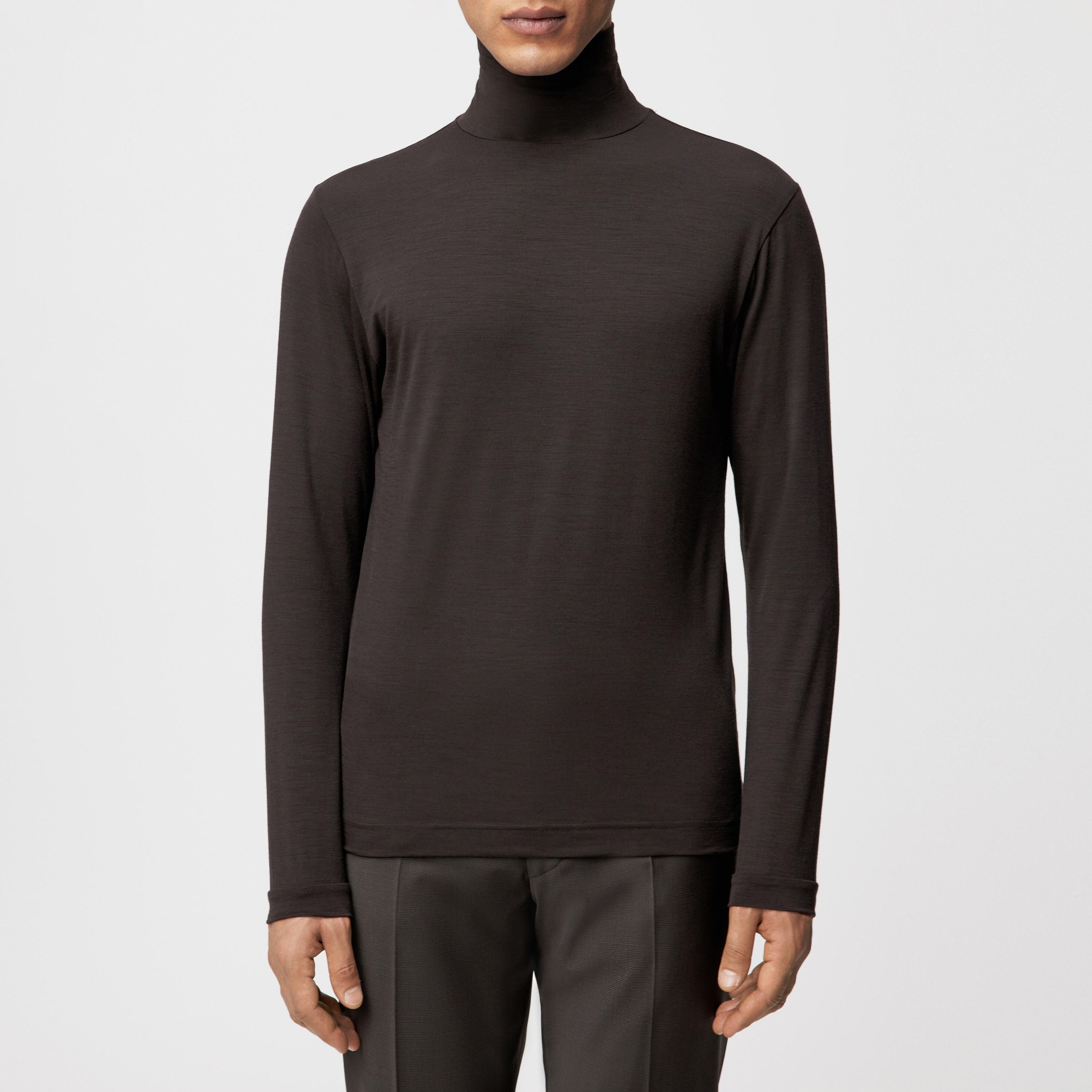Rollkragenpullover EMANUEL - 1104 - Braun