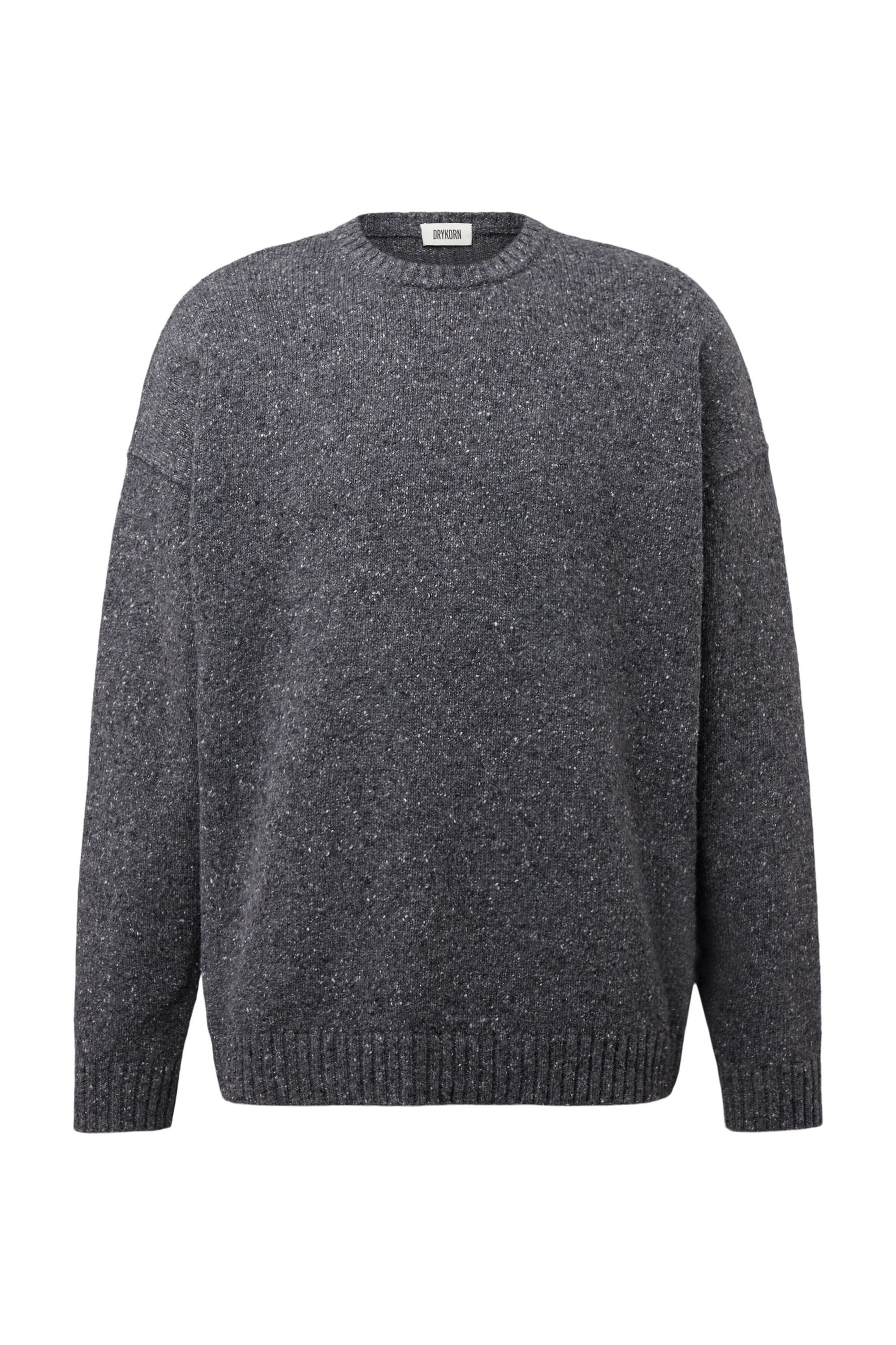 Strickpullover NEELIO aus Wollmix - 6203 - Grau