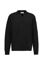 Strickpullover RUSTINO aus Baumwollmix - 1000 - Schwarz