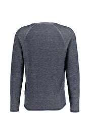 Strickpullover TITZIAN aus Baumwolle - 3000 - Blau