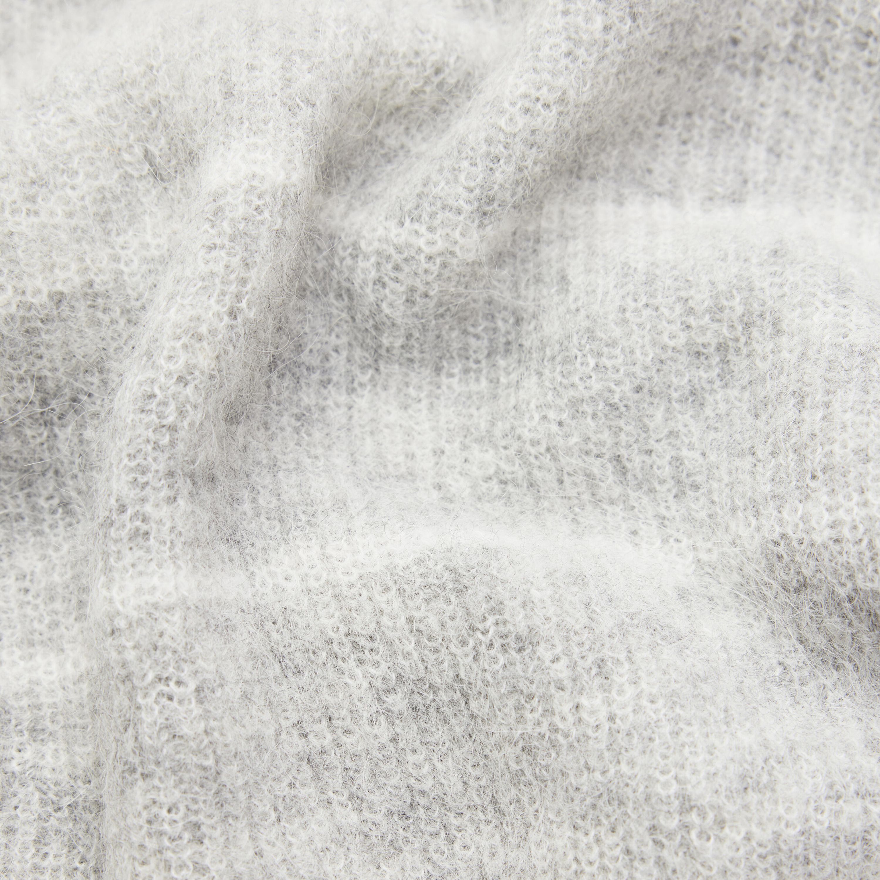 Strickjacke GERTIJA aus Alpakamix - 6602 - Grau
