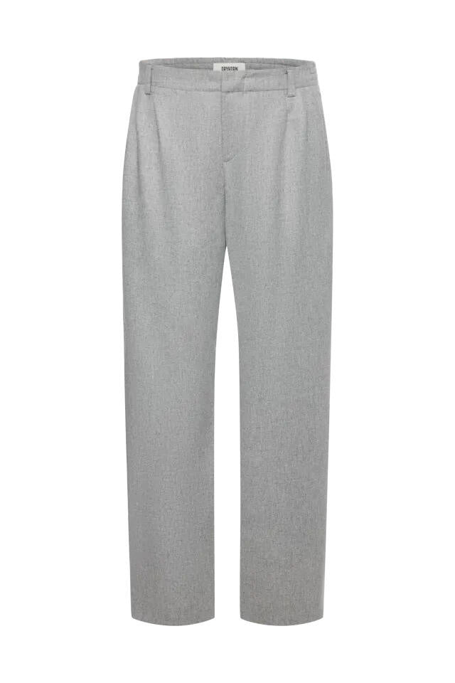 Bundfaltenhose Relaxed Fit - 6602 - Grau